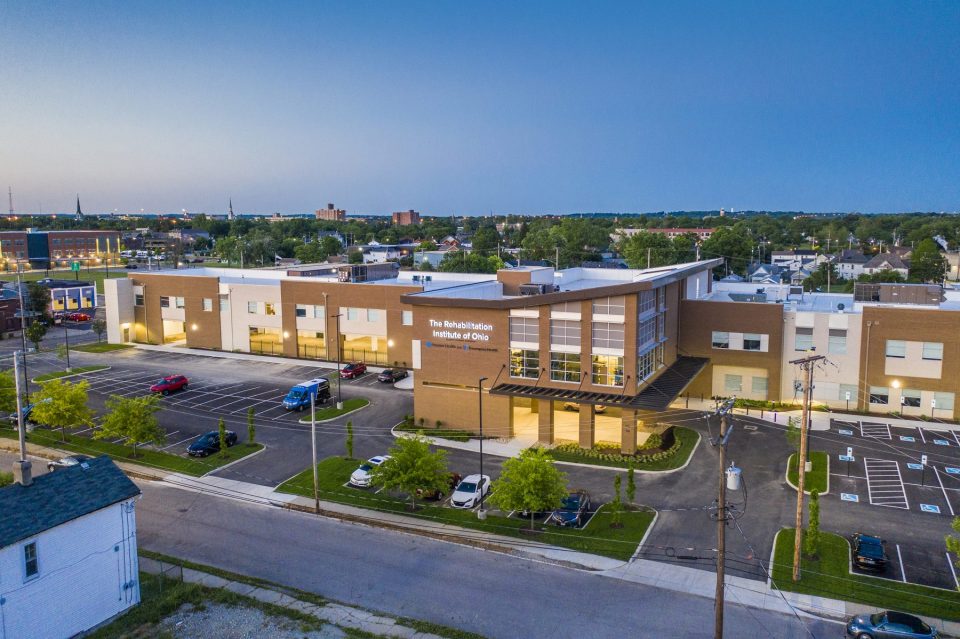 Aerial image of The Rehabilitation Hospital of Ohio