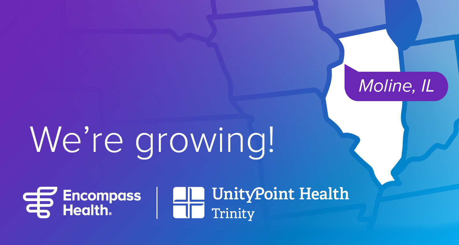 Encompass Health And Unitypoint Health - Trinity Announce Future 