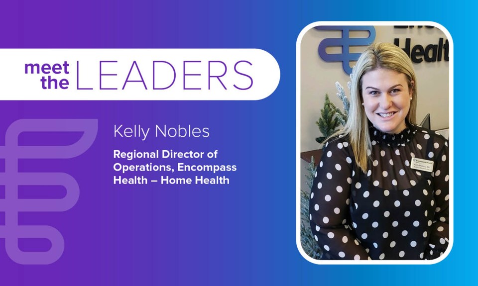 Meet the leaders: Kelly Nobles