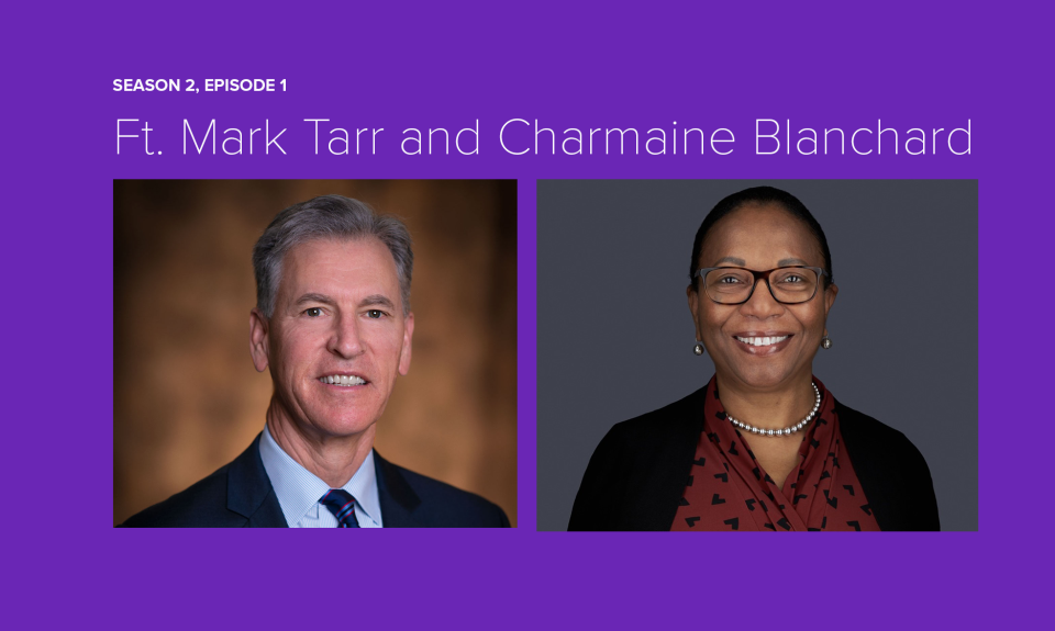 Mark Tarr and Charmaine Blanchard podcast